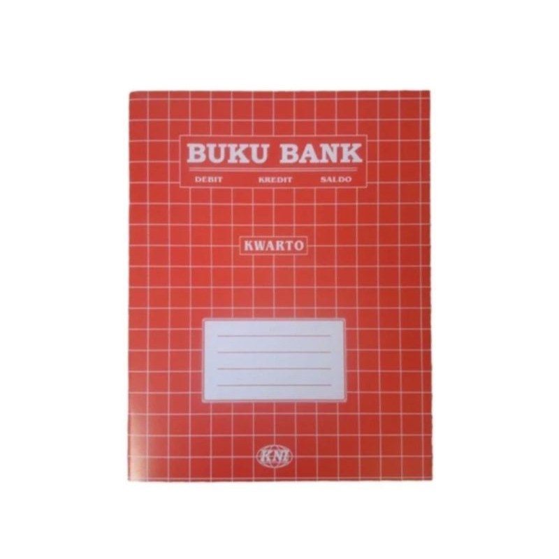 

buku bank quarto/kwarto isi 46 lembar