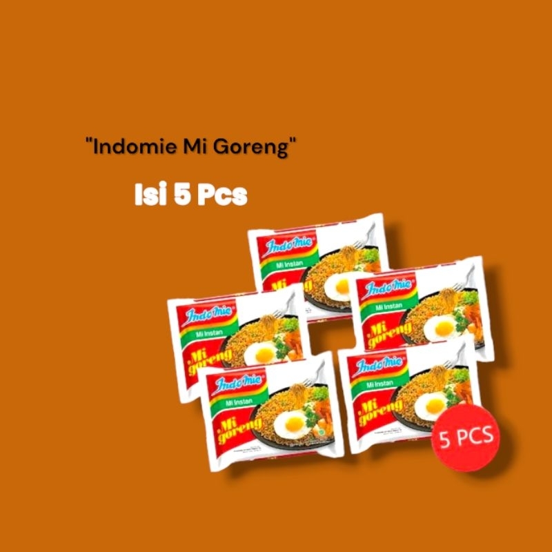 

Indomie Mi Goreng - Isi 5 Pcs
