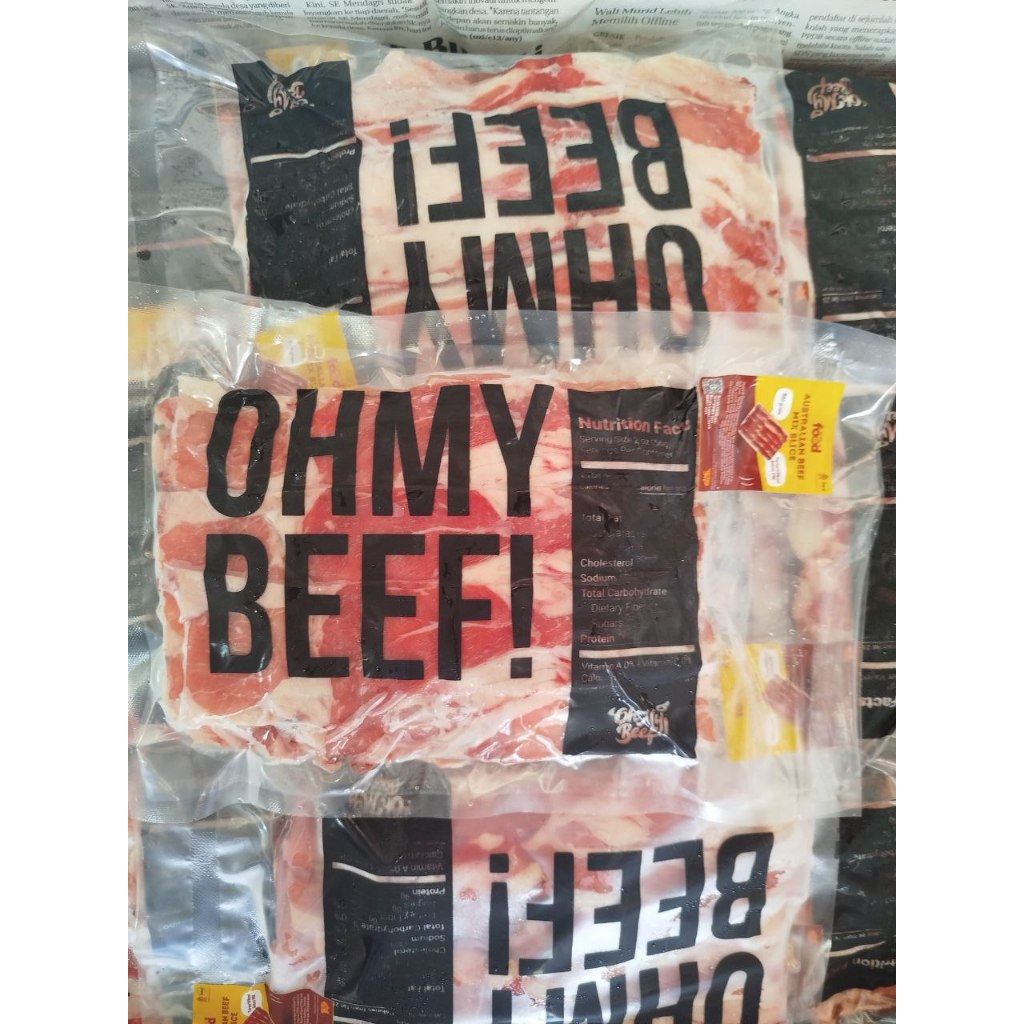 

Belly Mix, Australian Belly Mix, Mix Fat 500 gr