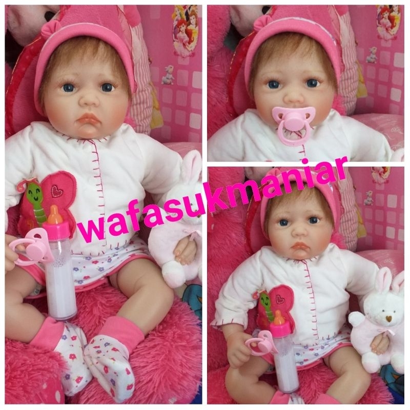 boneka bayi sleep / boneka bayi lucu / baby reborn doll