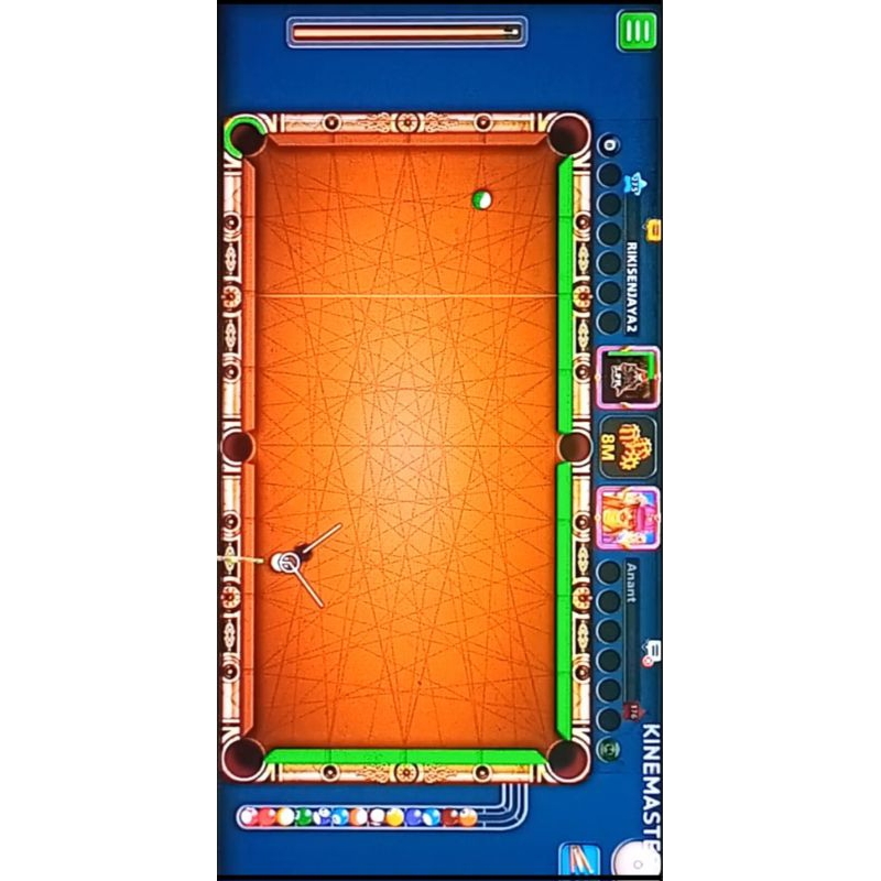 CC TEMPERED GLASS 8 BALL POOL