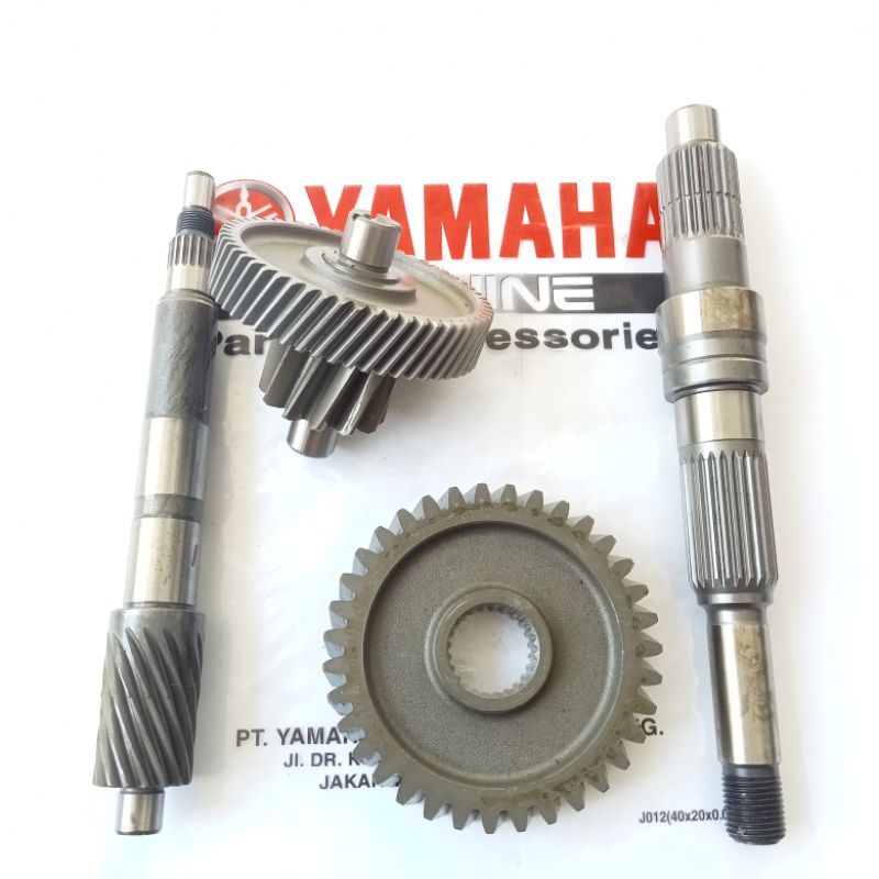 Gigi Gir Gearbox  transmisi Satu Set Rasio Yamaha Nmax new All Nmax Nmax Old Original