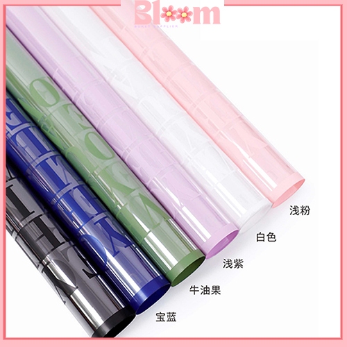

20 Lembar Kertas Buket Bunga Transparan Flower Wrapping Paper Cellophane Transparan KB6124