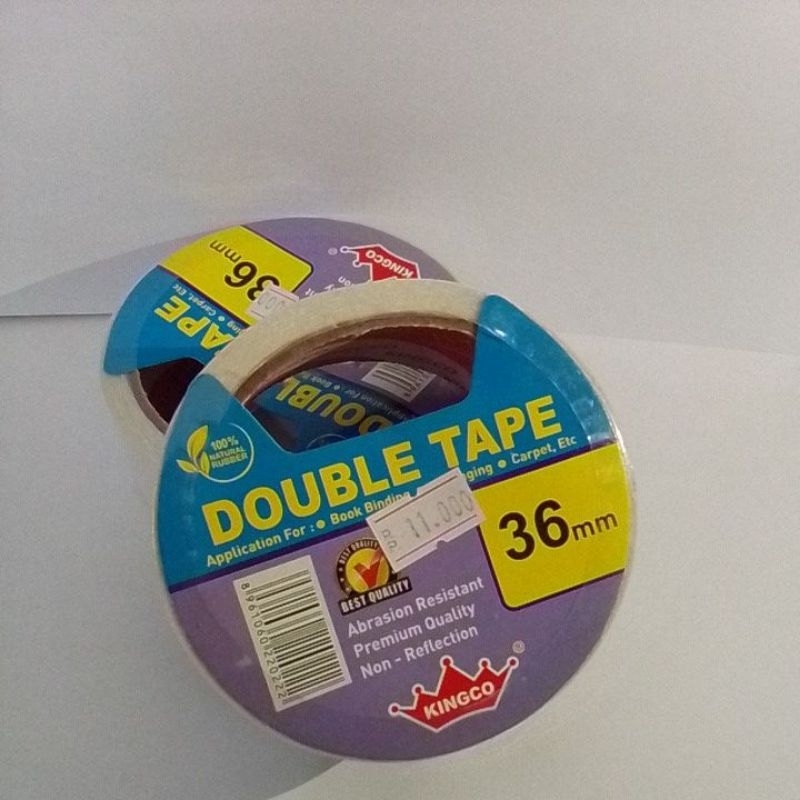 

(1PCS) DOUBLE TAPE KINGCO 36MM X 9M