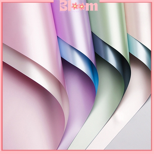 

Kertas Buket Bicollor Metalic Cellophane Flower wrapping KB6071