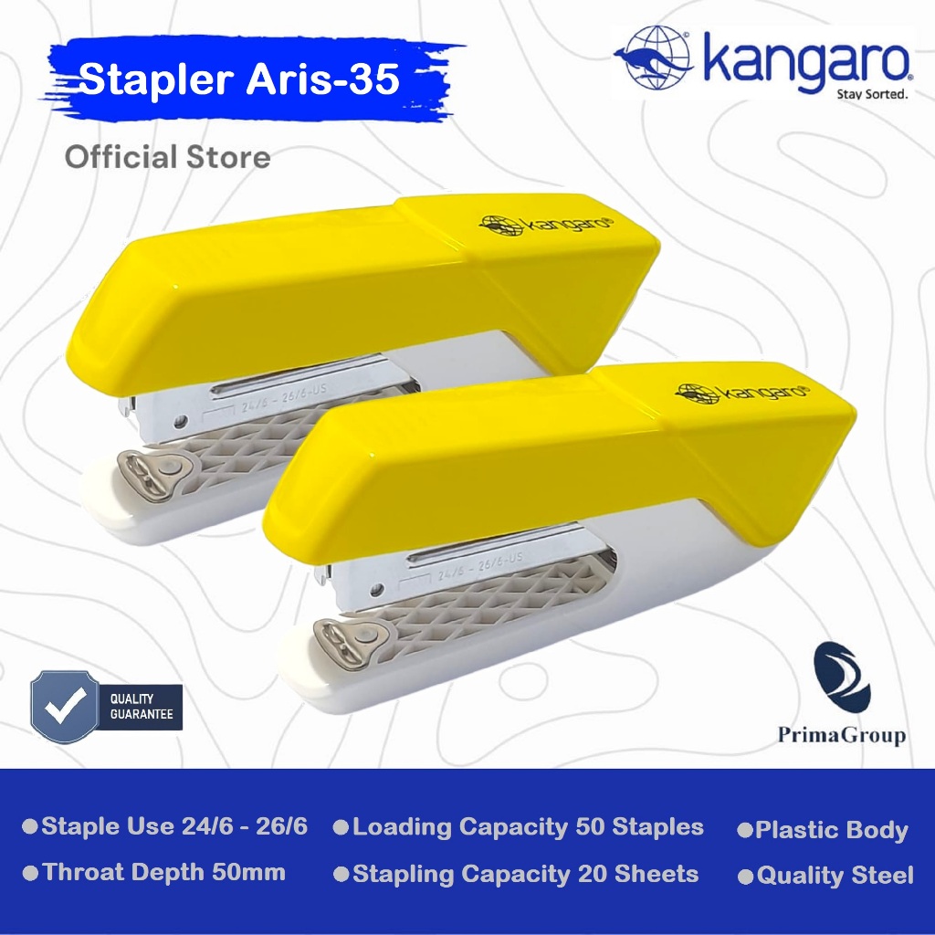 

Hekter / Jepretan / Staples Jok Motor / Stapler Aris 35 Kangaro Sejenis Stapler MAX HD 50 Joyko