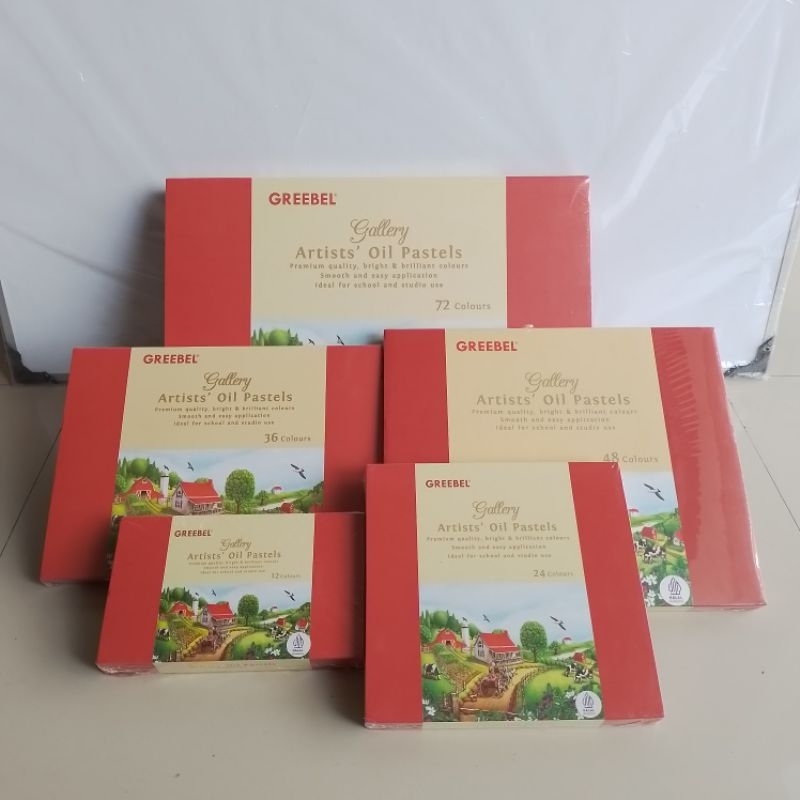 

Ag Crayon Oil Pastel Artists Greebel 12, 24, 36, 48, 72 Warna ( Pcs ) [ Original ]