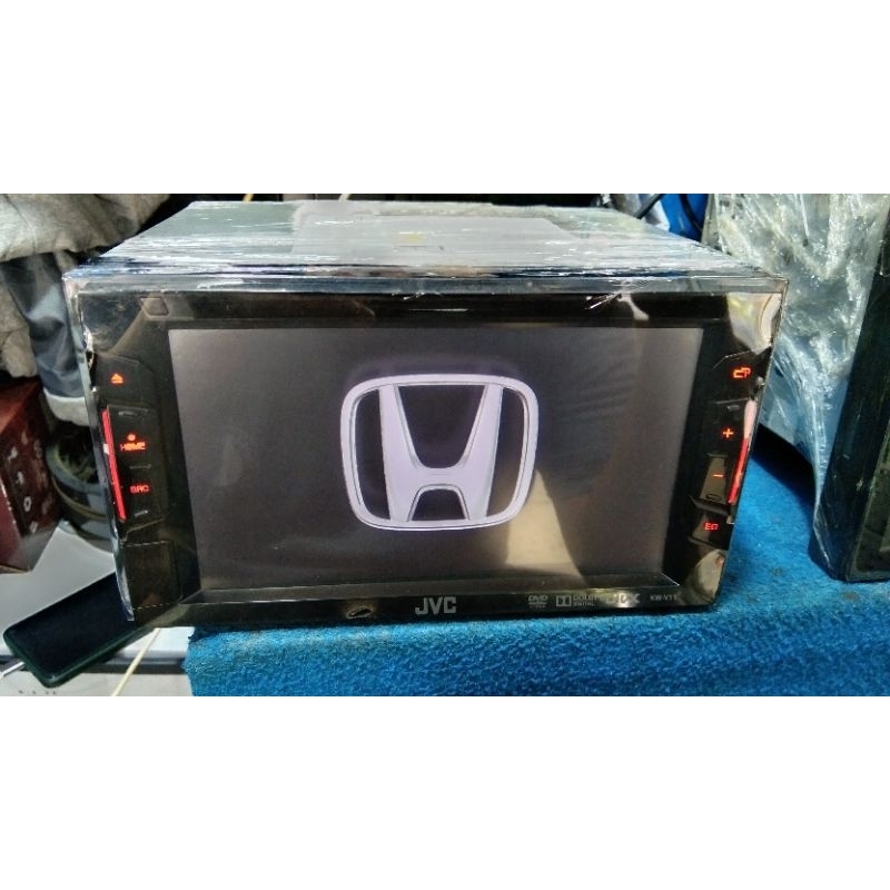 Double Din Jvc KW-V11 Eks Brio 2017