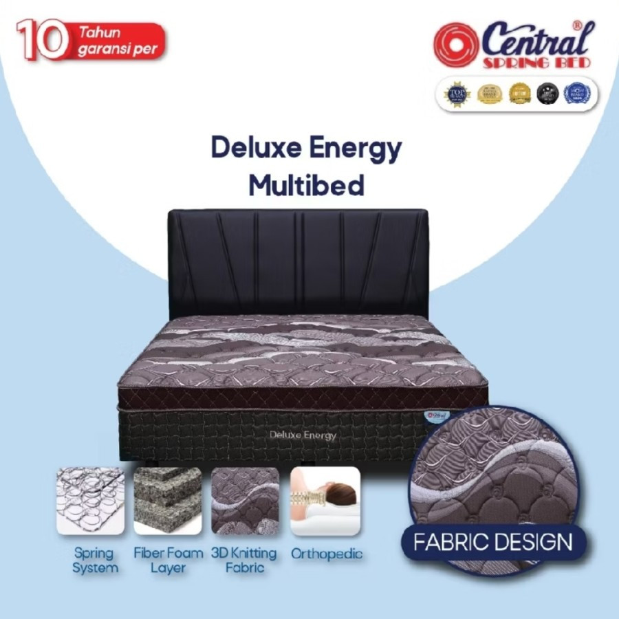 Multibed central ENERGI kasur springbed plustop Multibed 160X200 central