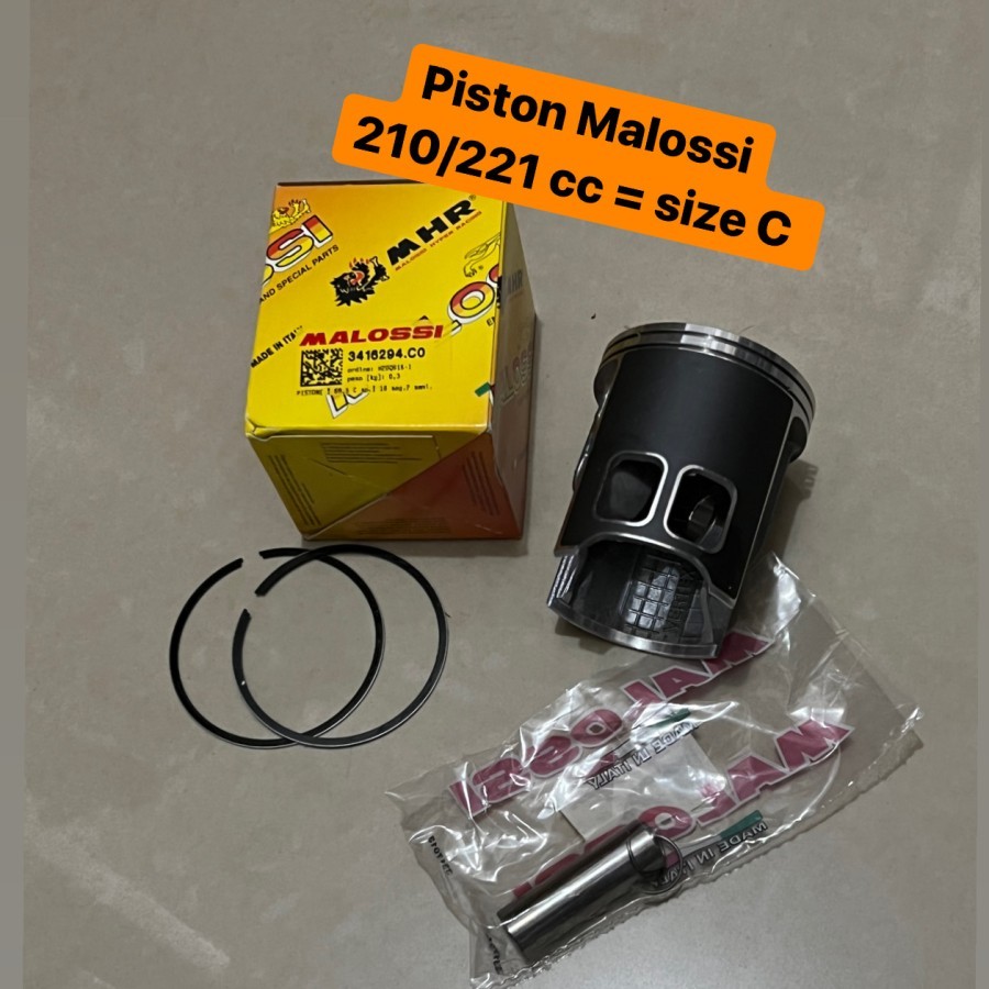 Piston Malossi MHR utk PX 210/221 cc = size C