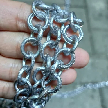 RANTE  PEMBERAT JALA LEMPAR IKAN UDANG BAHAN LOGAM TIMAH (TIPIS)