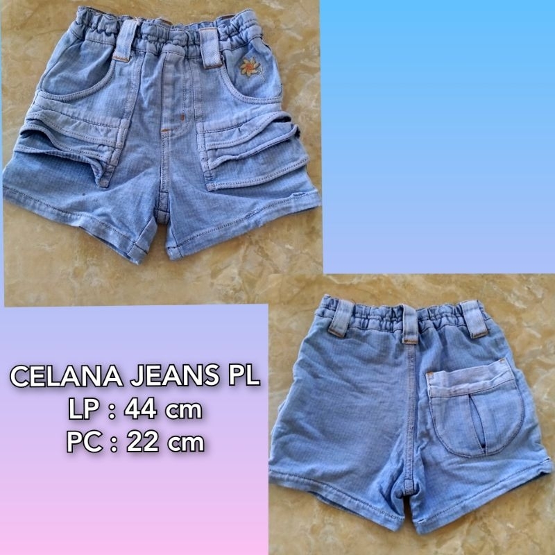 CELANA PENDEK ANAK CEWEK PL / CELANA PENDEK ANAK COWOK PL
