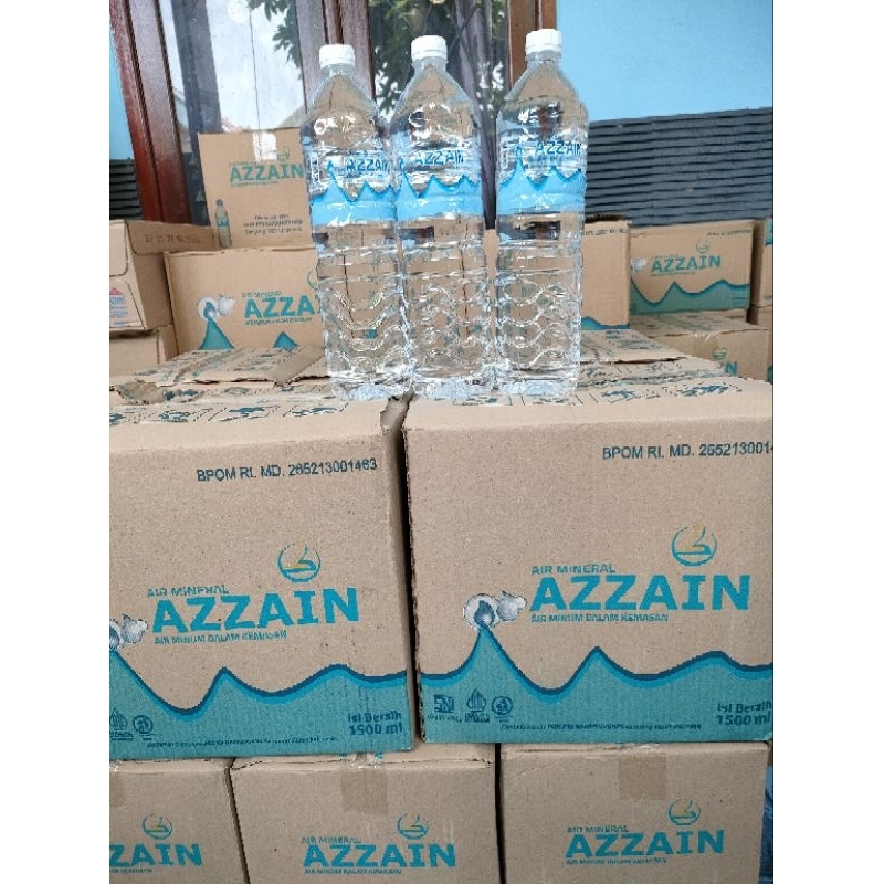 

Air Mineral Azzain 1500ml Botol Besar