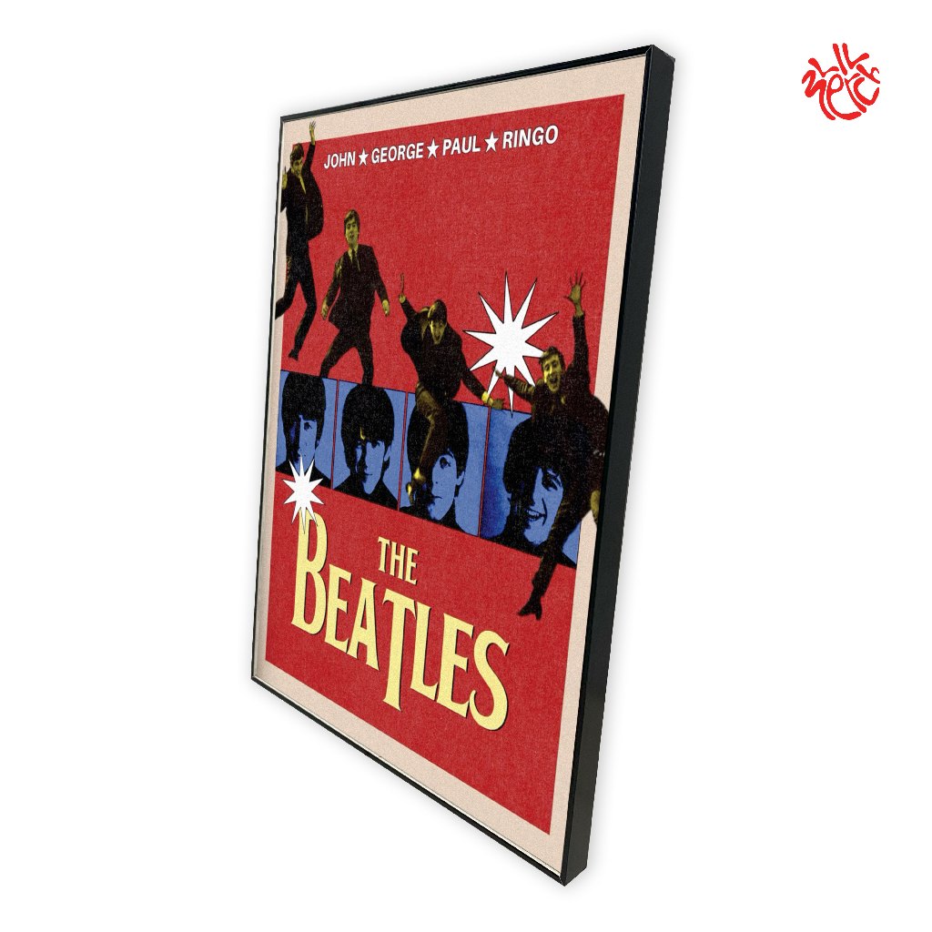 POSTER THE BEATLES / AESTHETIC POSTER / POSTER FRAMEBLOCK