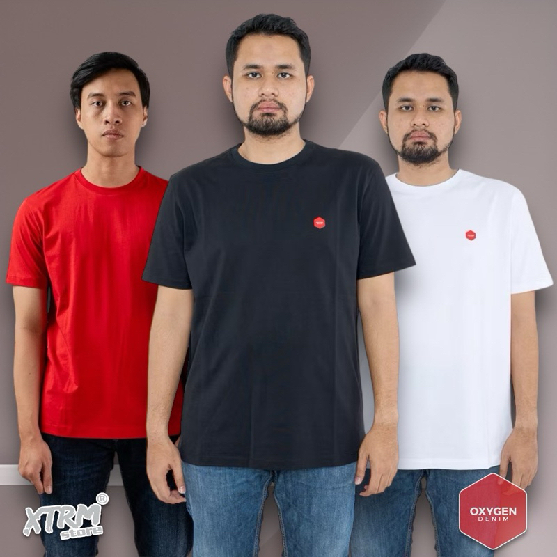 KAOS POLOS OXYGEN | KAOS OXYGEN .KAOS BASIC OXYGEN,oxygen denim tshirt.