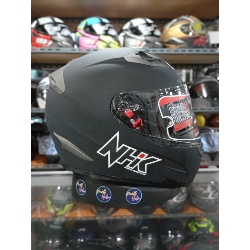 HELM NHK FULLFACE RX9 RX 9 RX-9 SOLID DOUBLE VISOR