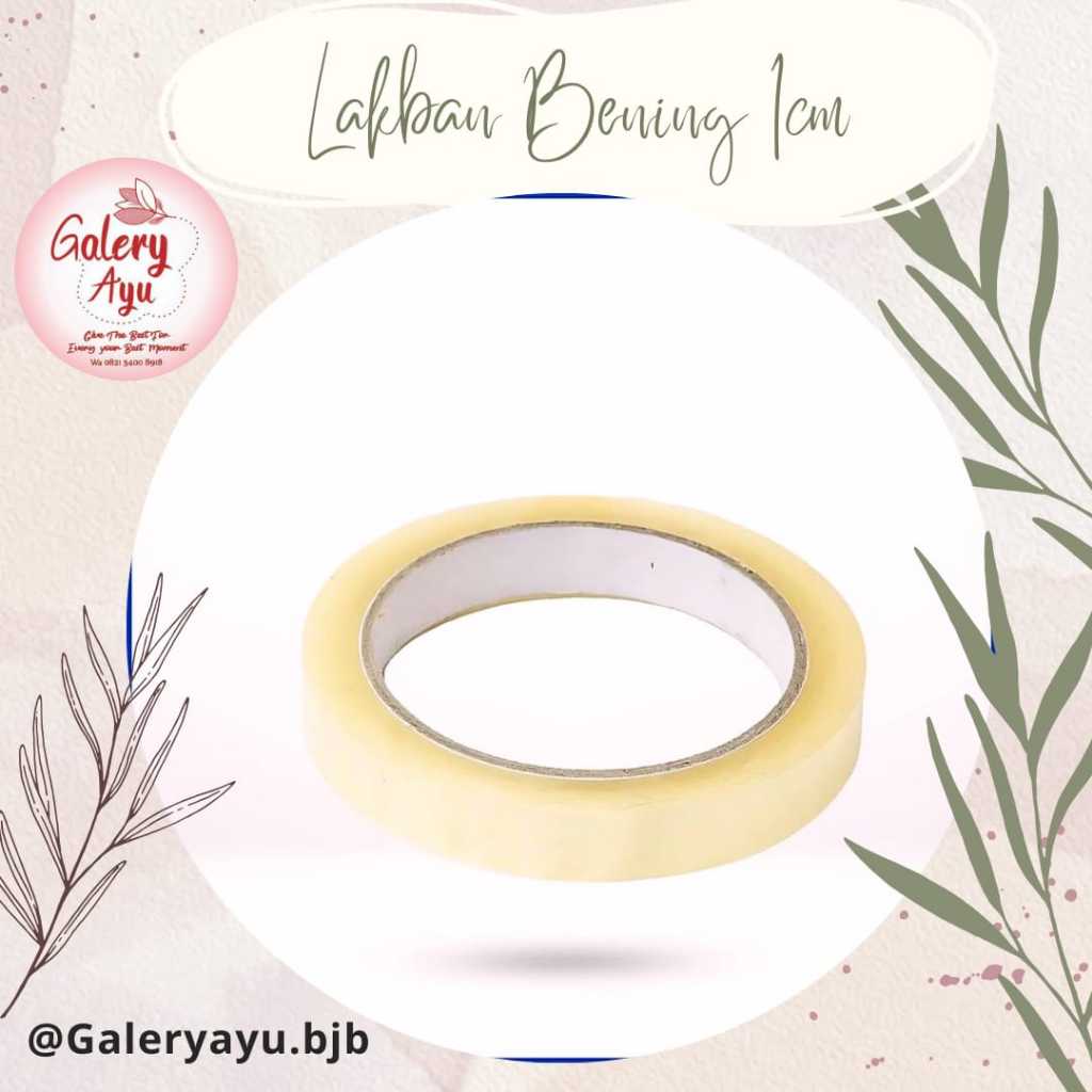 

Lakban Bening/ Selotip Bening Buket