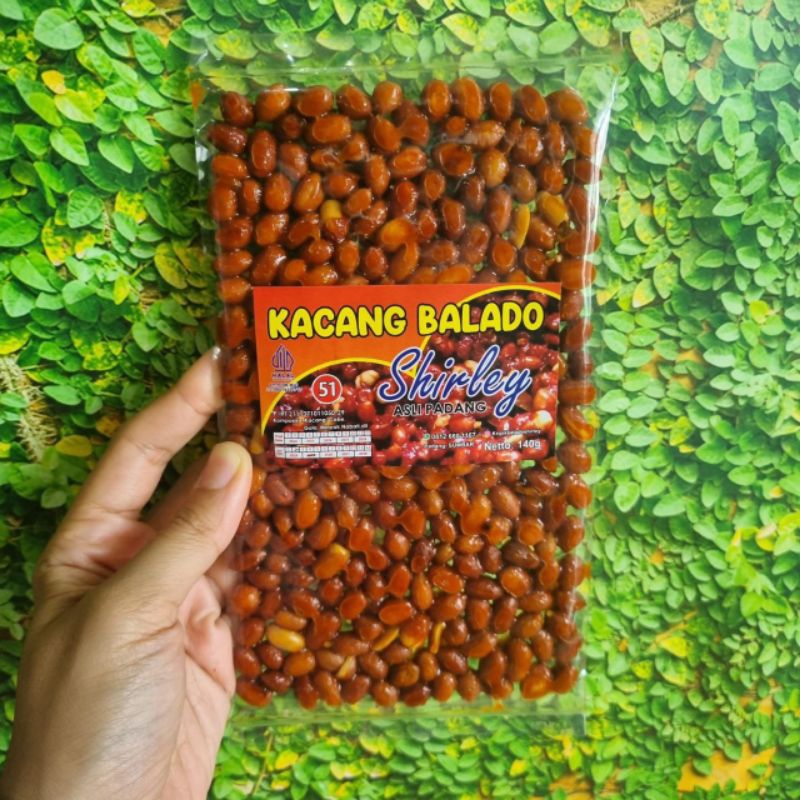 

Kacang Balado Shirley Asli Padang Oleh-oleh Khas Daerah