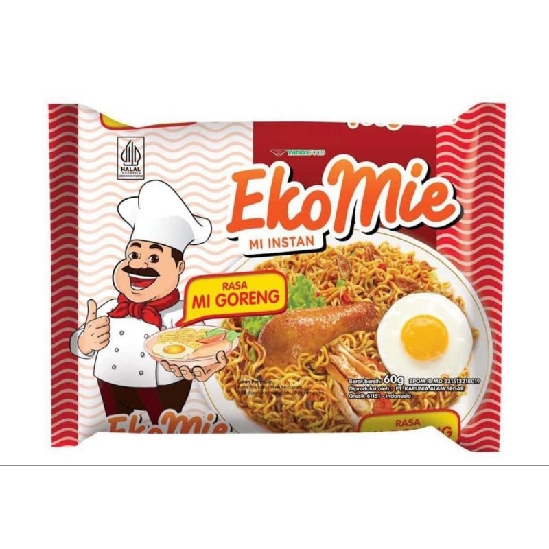 

EKO MIE Mie Instan 60gr (1dos =40)