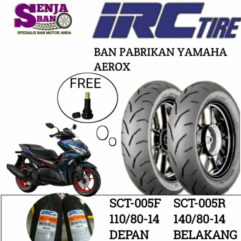 BAN DEPAN BELAKANG AEROX 100% ORIGINAL