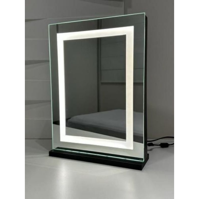 vanity mirror lamp led Cermin Dinding Kamar Mandi Wastafel Rias Make Up Sanblas Sanblasting Sanblast