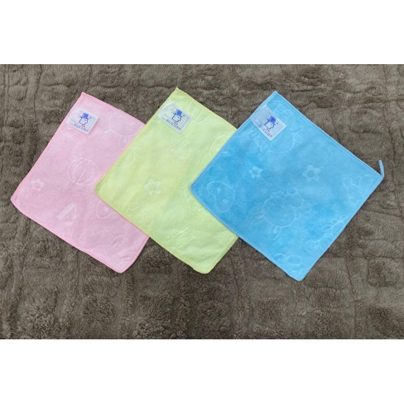 Sapu Tangan Bayi Dixon Motif / Dixon Bordir / Sapu Tangan Bayi /Lembut