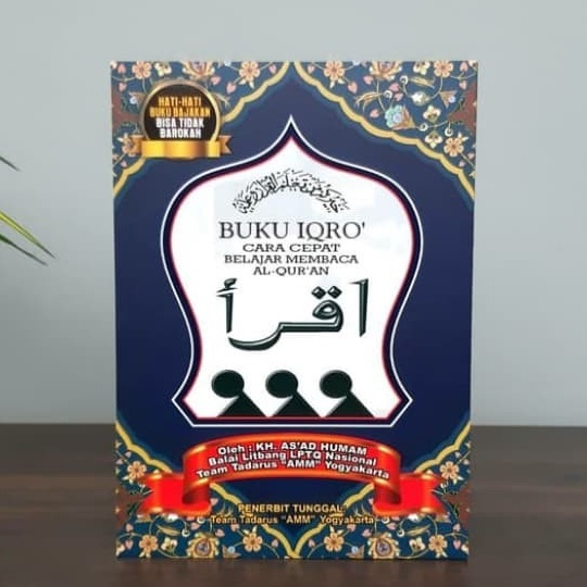 IQRO/Buku IQRO/Buku Iqro Anak/Buku IQRO Bendel Jilid 1-6  HVS/IQRO Anak Berwarna