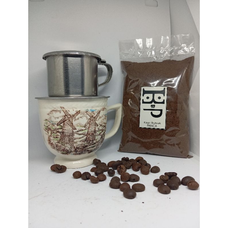 

Kopi Bubuk Robusta Dampit "Lumayan" --- 100 Gram