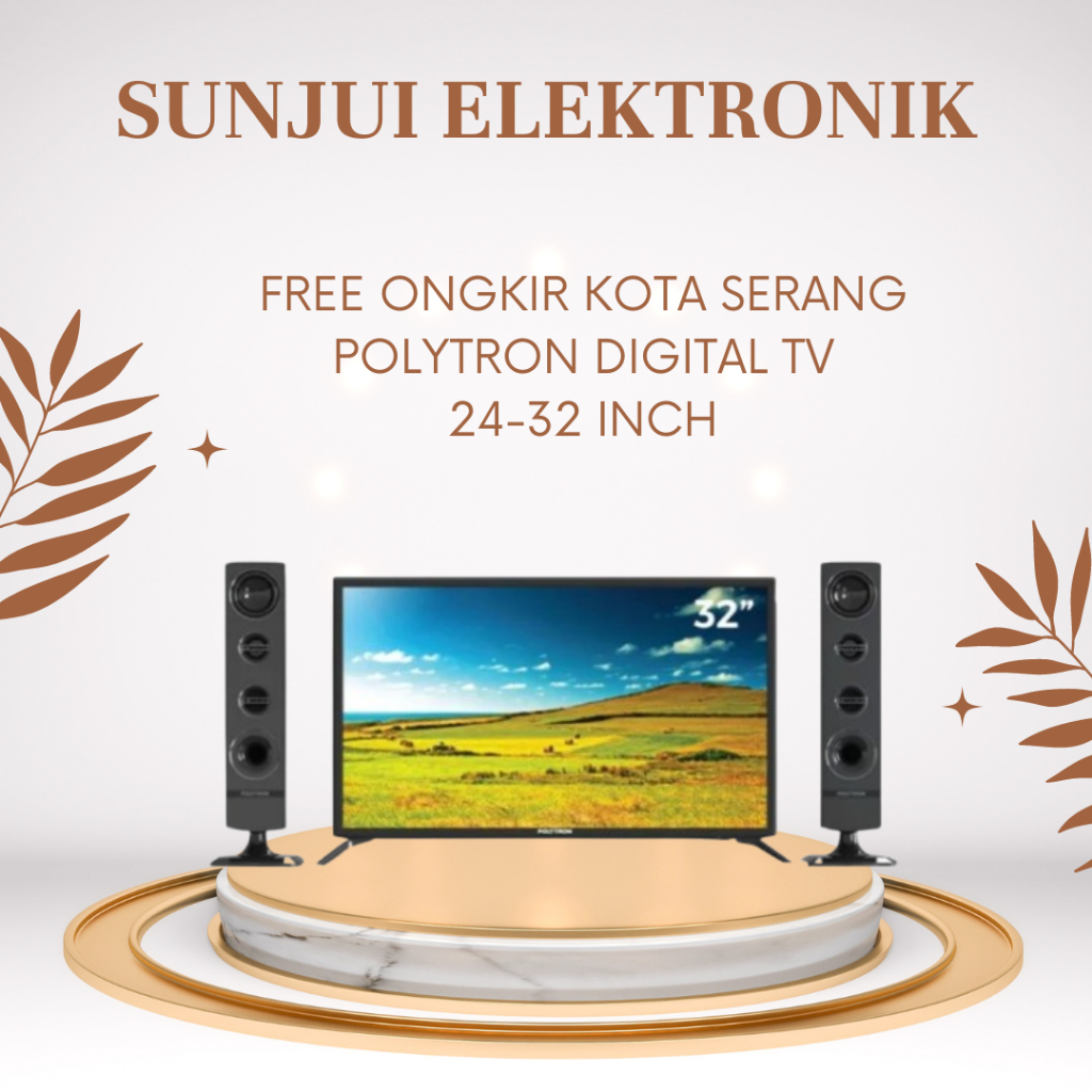 TV DIGITAL POLYTRON SPEAKER TOWER 32 INCH