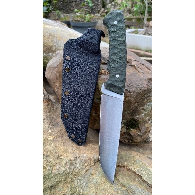 pisau bushcraft HSS fulltank out dor