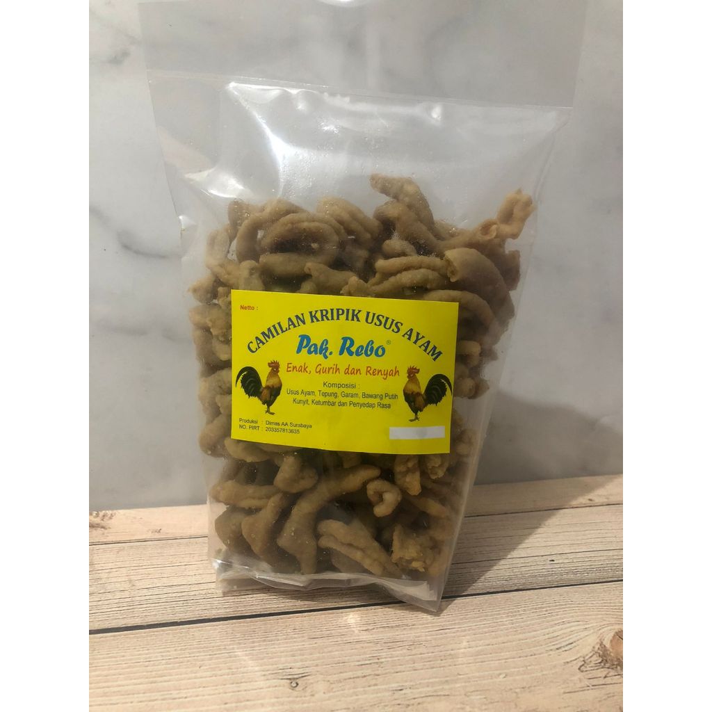

Keripik Usus Tepung Pak Rebo