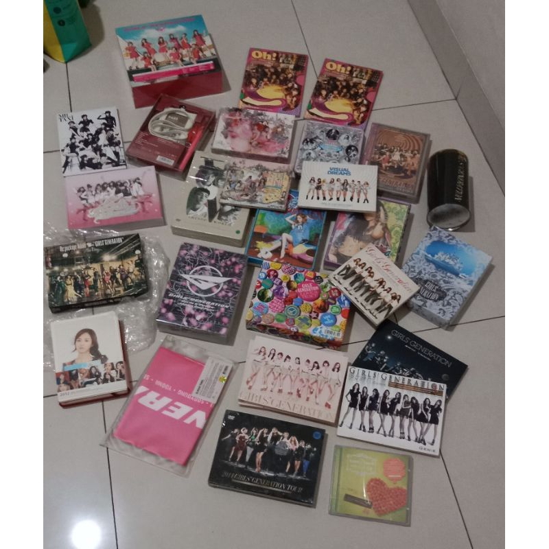 SNSD Official Album Jepang Korea RARE IGAB Yuri SEALED Visual Dreams