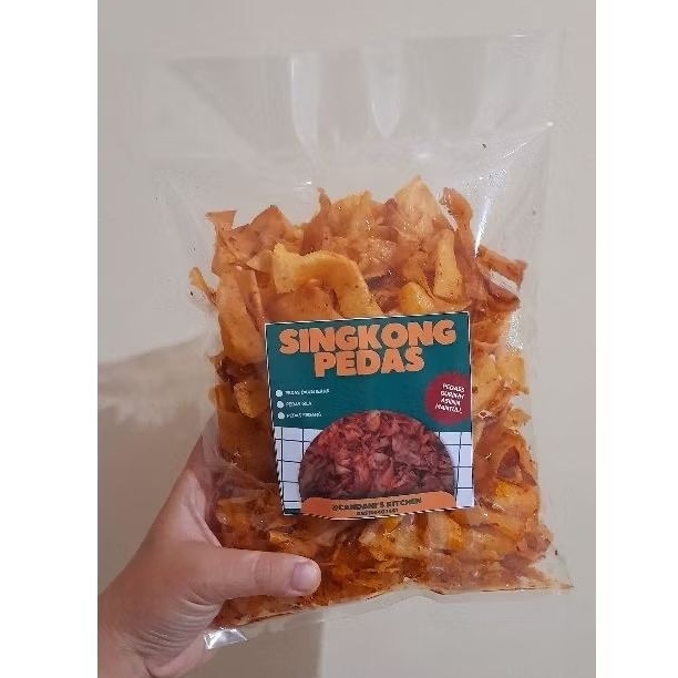 

KERIPIK SINGKONG PEDAS ASIN GURIH