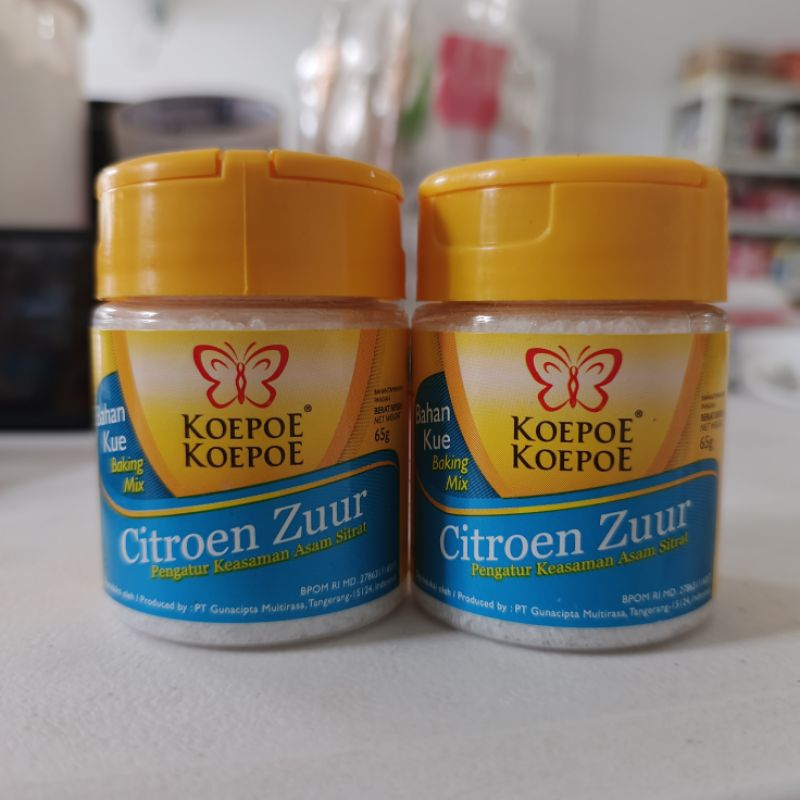 

Citroen Zuur 65gr