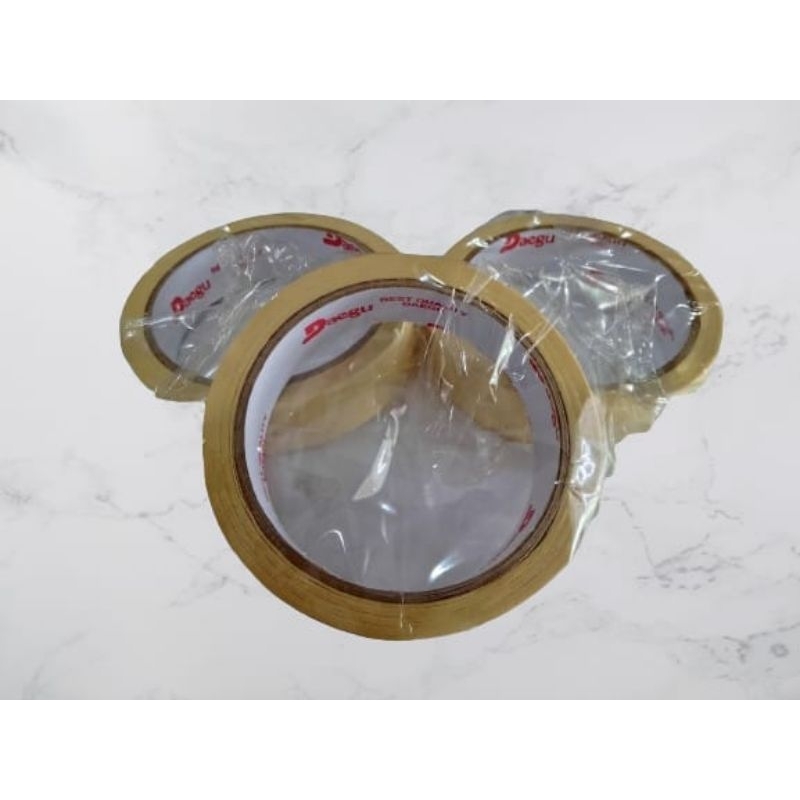 

Isolasi/Lakban Kertas 24mm x 20m DAEGU #1011