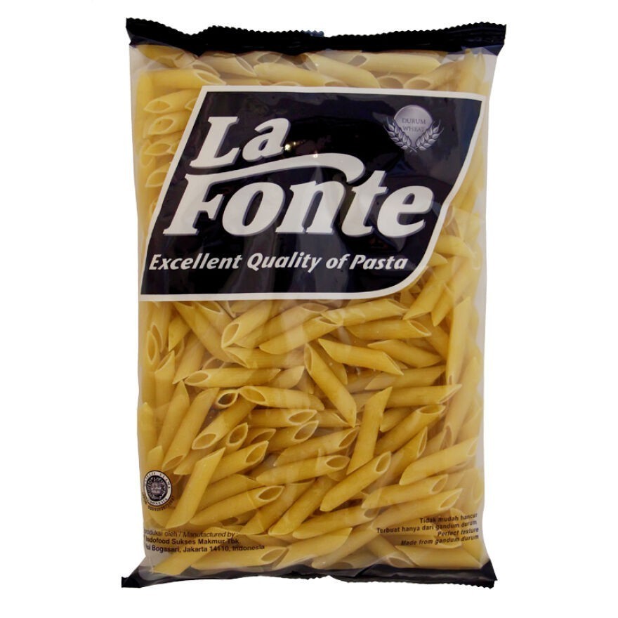 

HS Pasta Pene Lafonte pasta bentuk pipa1 kg