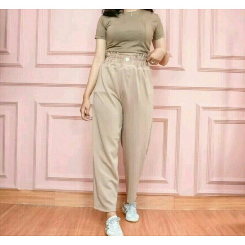Celana Kulot Wanita Curlly Scuba Celana Trend Wanita Kulot Hight Quality Premium PRELOVED untuk ukur