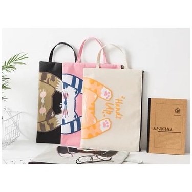 

Tempat File Map Hands Up A4 Stationery Folder Pouch Bag Tas / Tempat Buku Alat Tulis