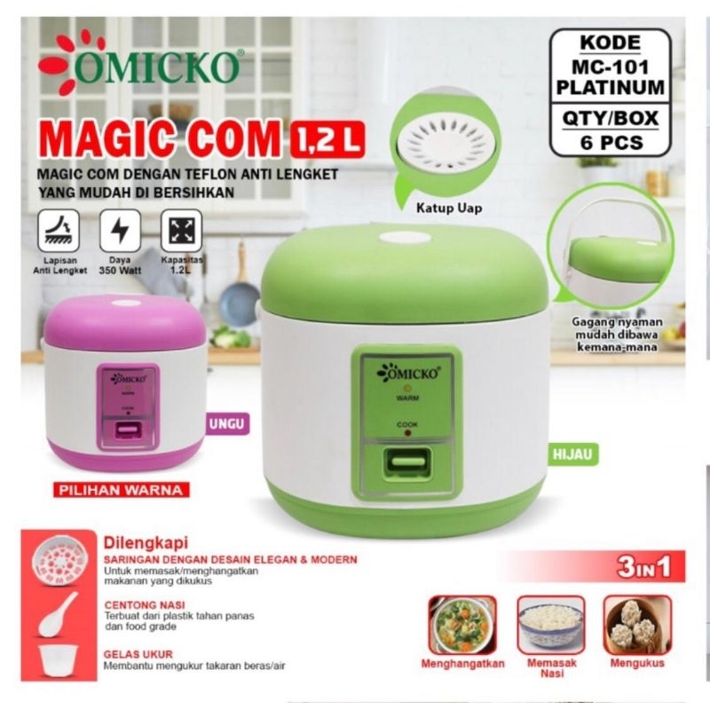 Omicko Magic com 1,2 liter