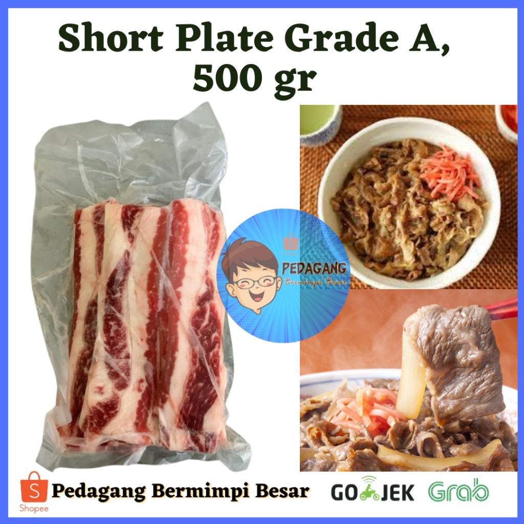 

Short Plate Grade A, 500 gr/ Slice Beef 500gr / Sliced Beef / Beef Slice / Beef Sliced