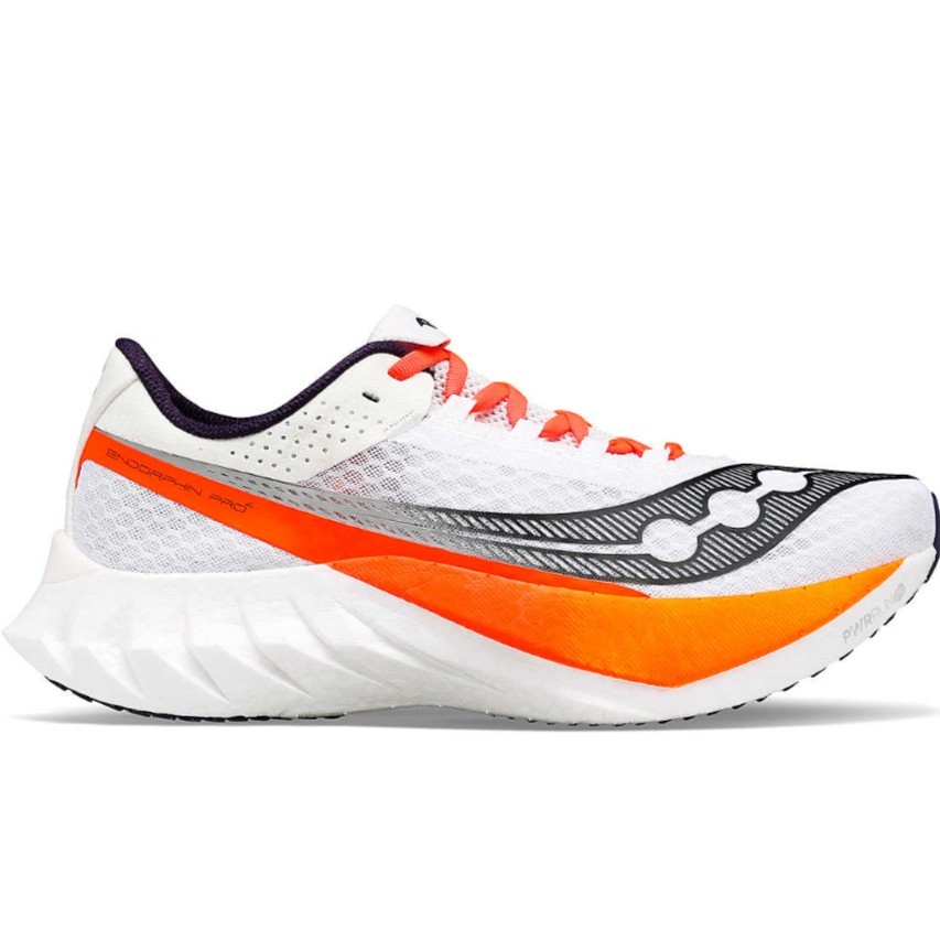 SAUCONY ENDORPHIN PRO 4 WHITE BLACK