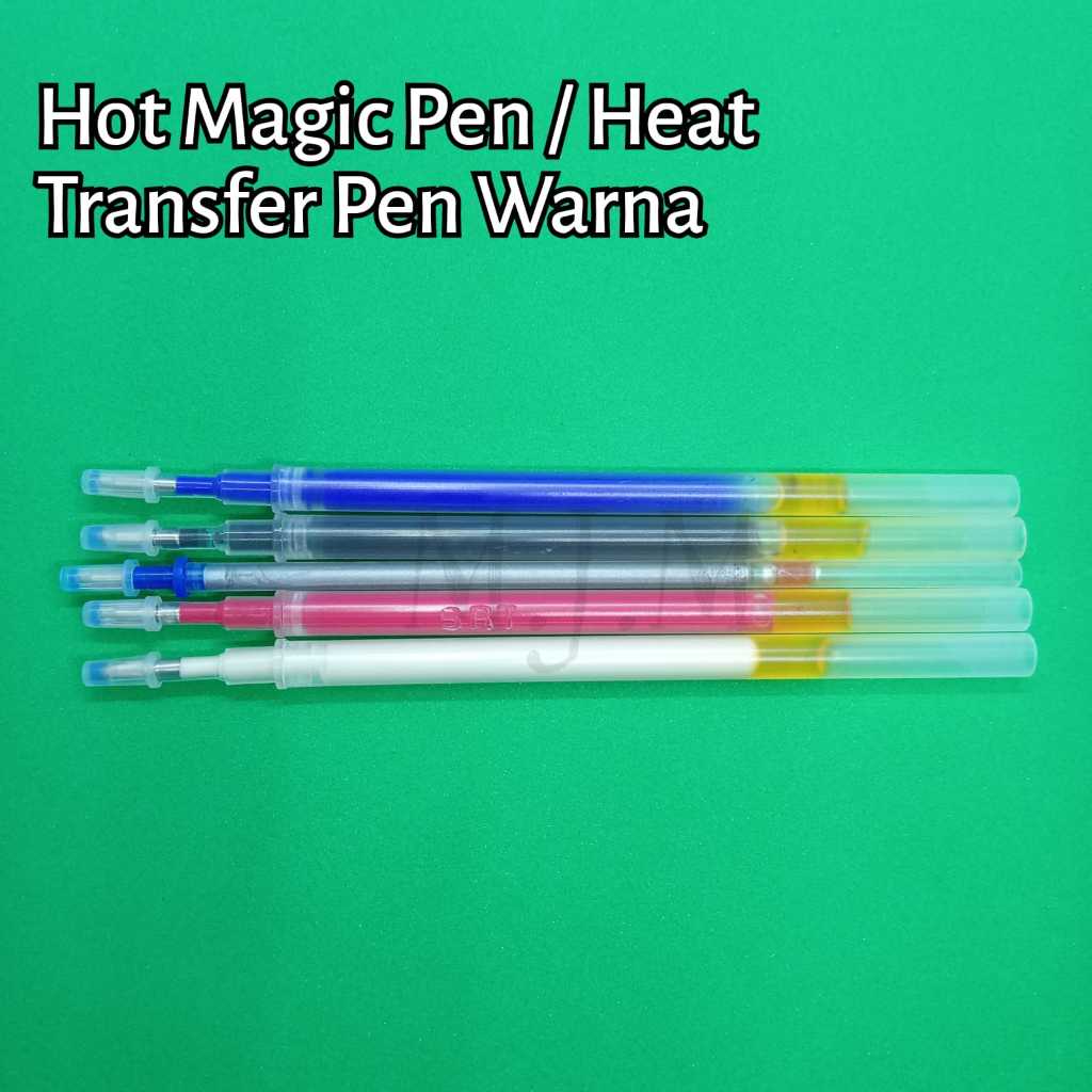 

Hot Magic Pen / Heat Transfer Pen Warna / Isi Pulpen Kain/ Isi Hot Pen