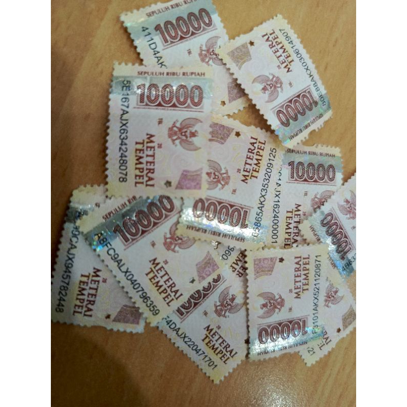 

Perlengkapan pembayaran (30pcs)