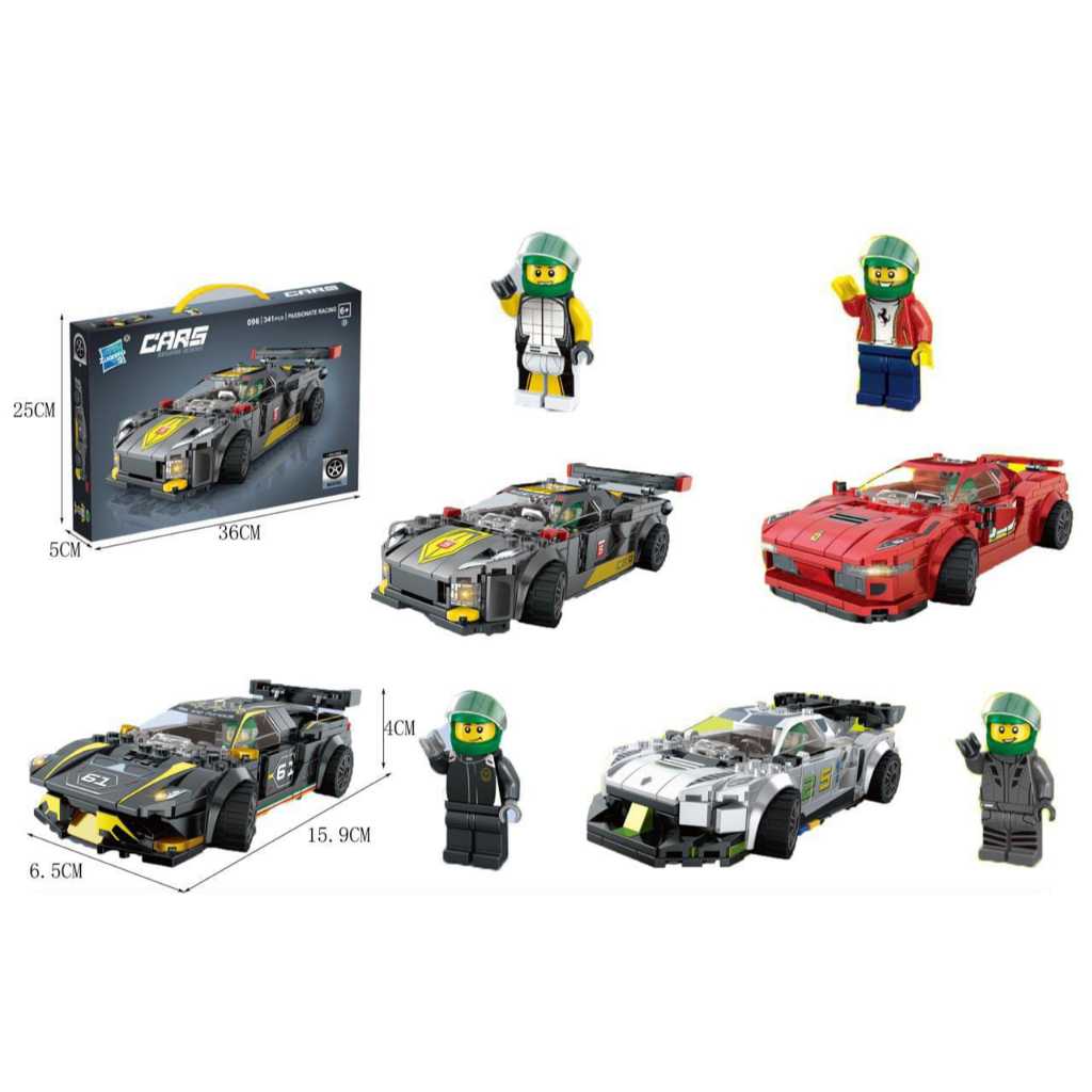 Mainan Lego Mobil Brick Lego Cars Building Block