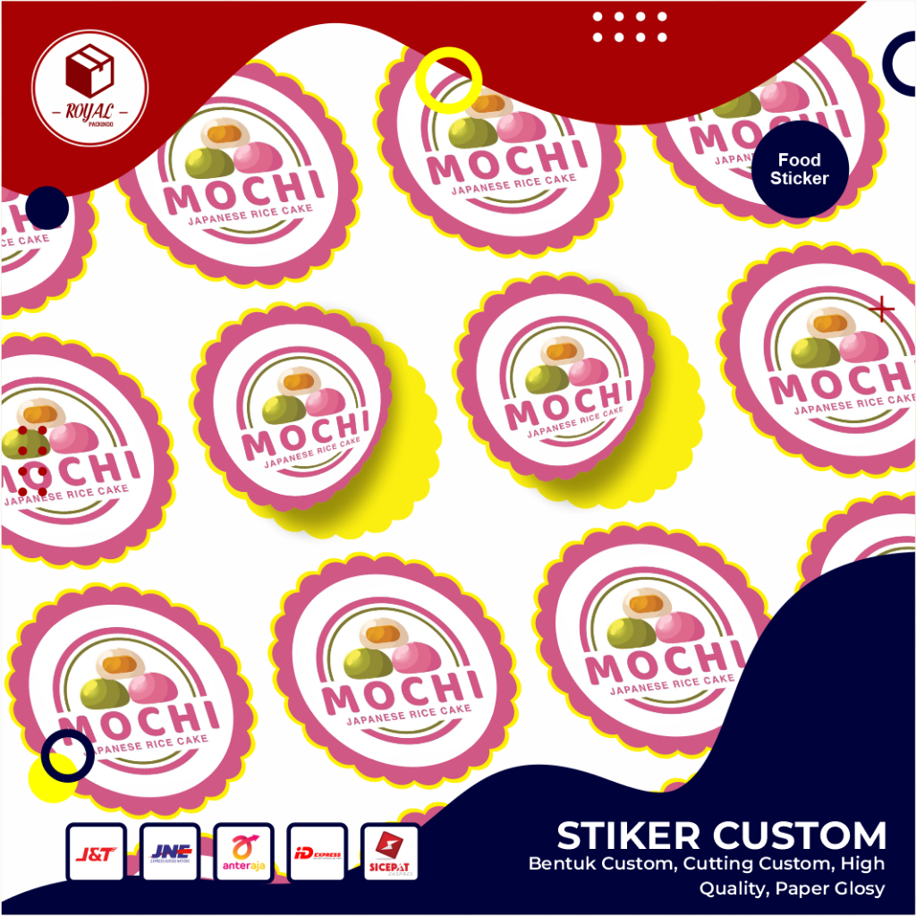 

Custom Stiker/Label Brand - Bisa di custom sesuai kebutuhan