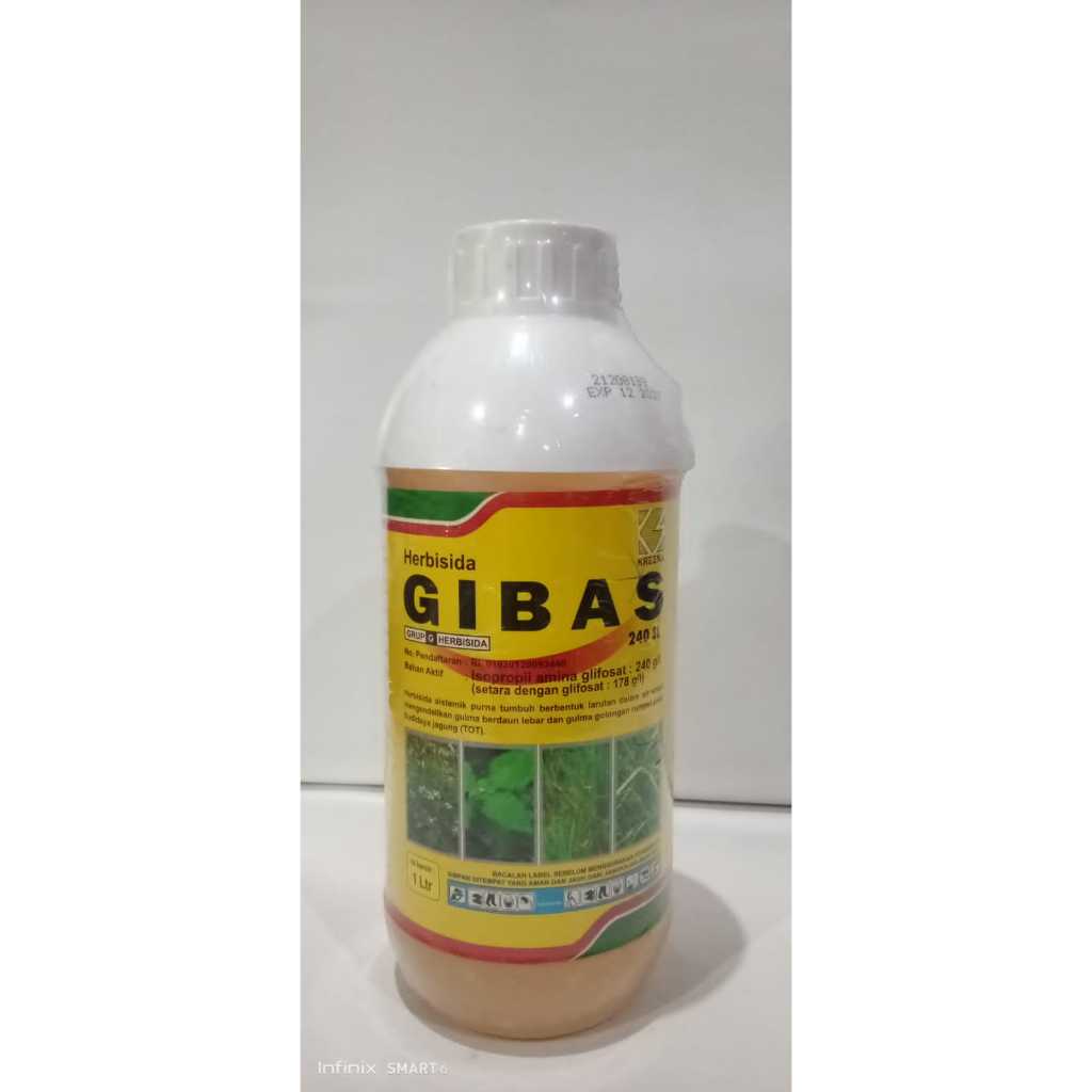 Herbisida GIBAS | Gibas 240 SL1 ltr Pembasmi Rumput