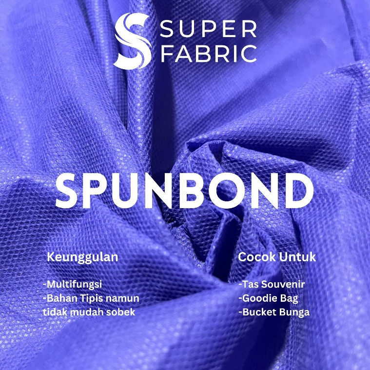 

Kain Spunbond serbaguna Goodie bag tas souvenir 0.5 meter