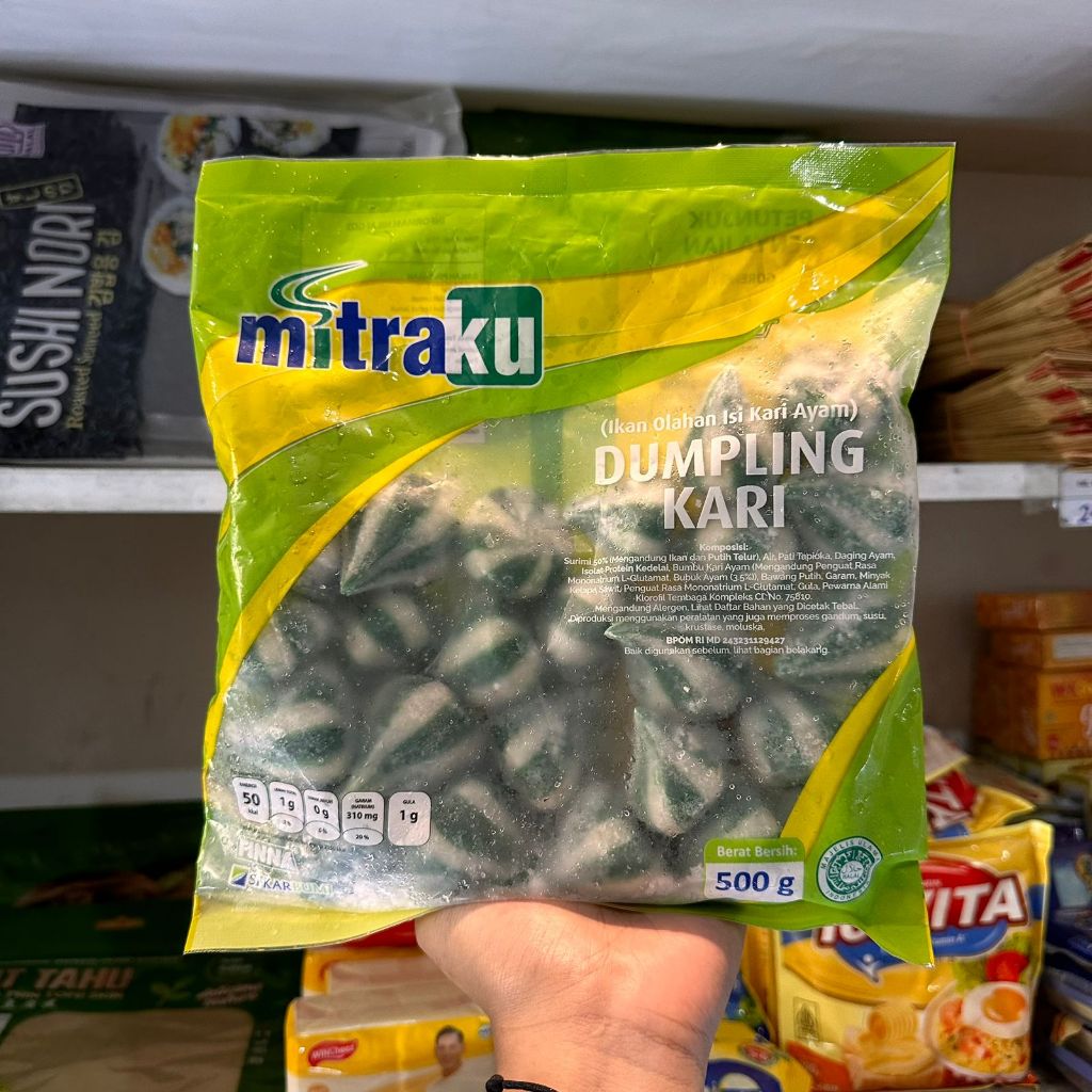 

MITRAKU dumpling kari 500g