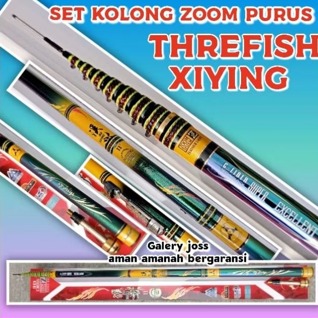 Tegek kolong zoom three fihs XI YING 450 540 set kolong zoom Purus