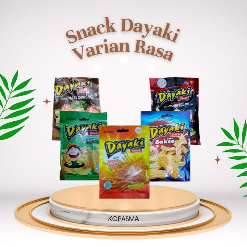 

(KOPASMA) Dayaki Snack Rubber